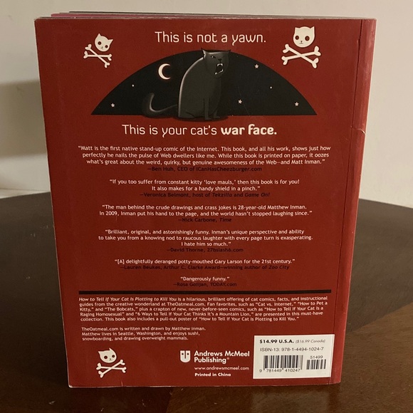 Red Cat Humor Book - Picture 2 of 3